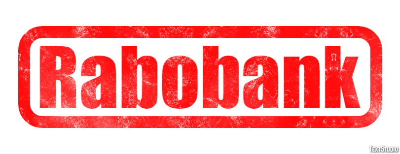 Rabobank Efeito de texto