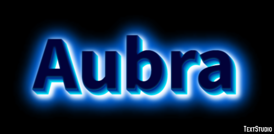 Aubra Effet de Texte