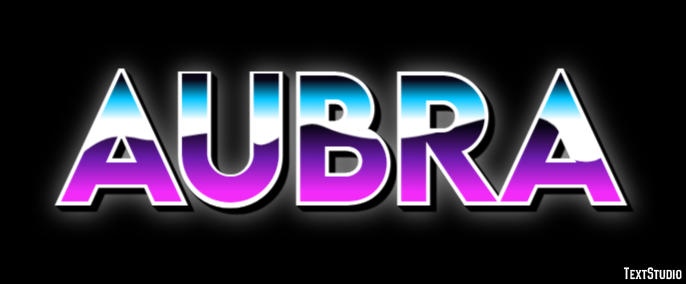 Aubra Text Effect