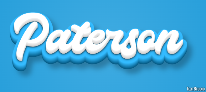 Paterson Texteffekt