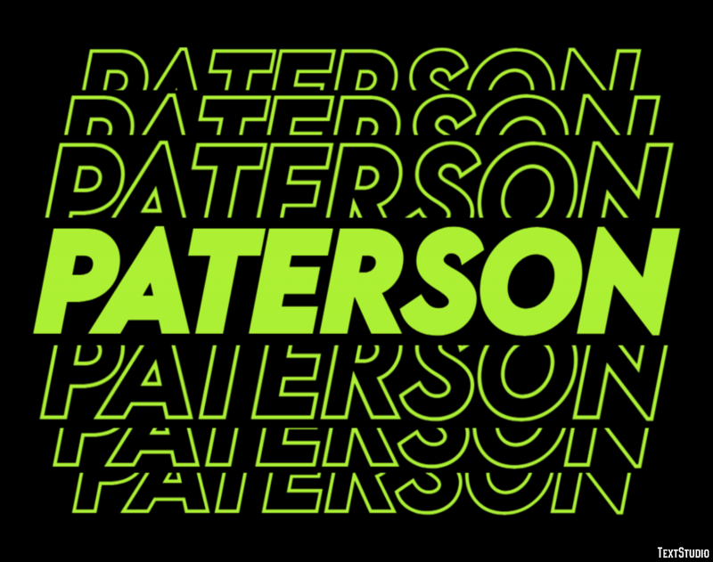 Paterson Efekt tekstowy
