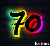 70 Effetto testo