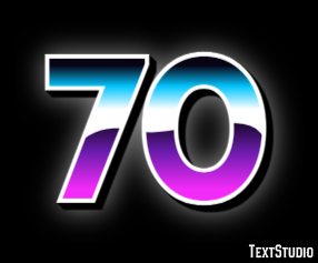 70 Effetto testo