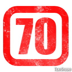 70 Effetto testo