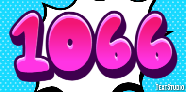 1066 Text Effect