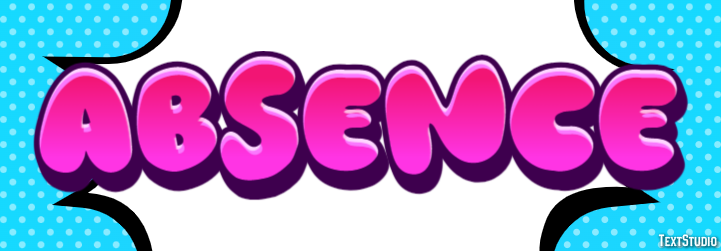 Absence Text Effect