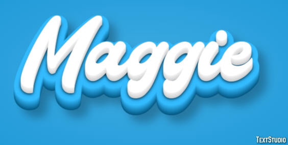 Maggie Text Effect