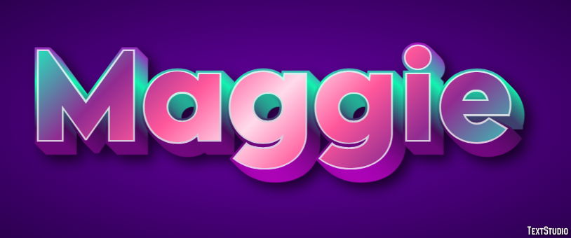 Maggie Text Effect
