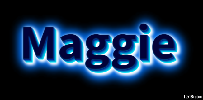 Maggie Text Effect