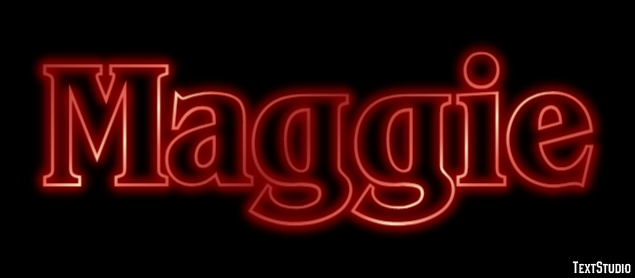 Maggie Text Effect