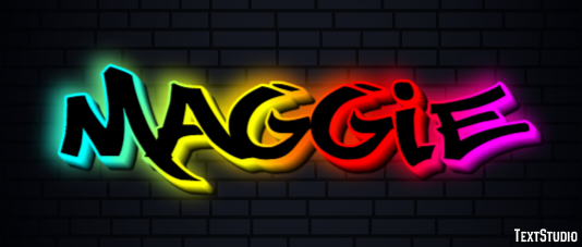 Maggie Text Effect