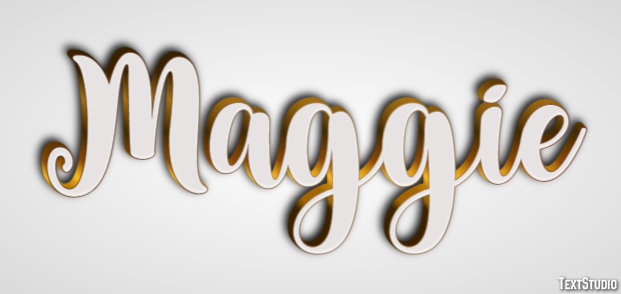 Maggie Text Effect