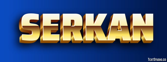 Serkan Tekst Effect