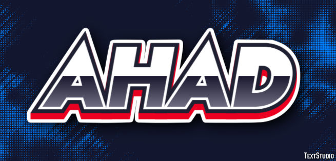 Ahad Text Effect