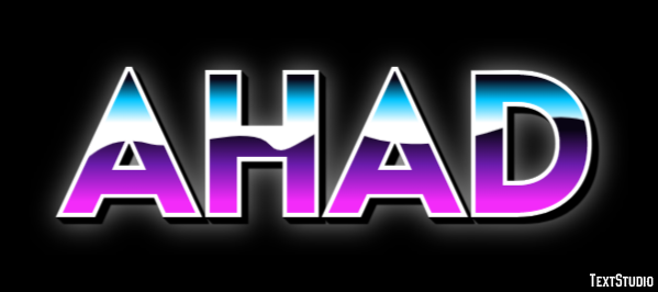 Ahad Text Effect