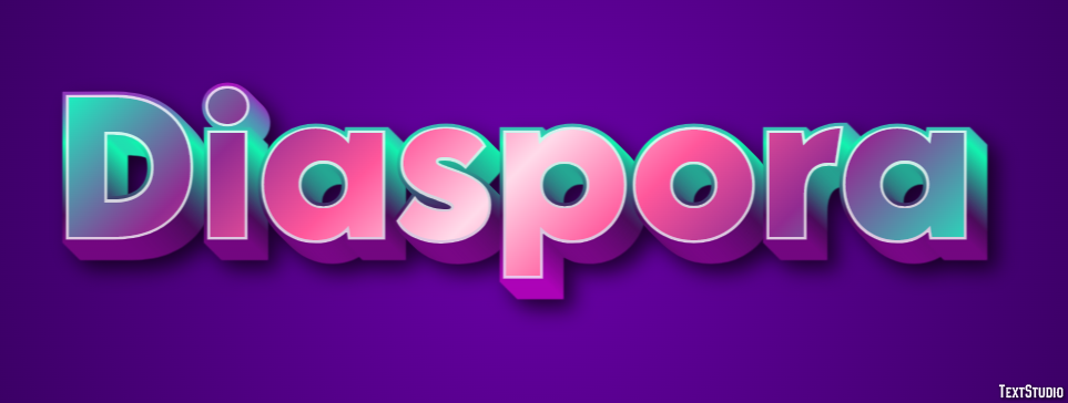 Diaspora Efecto de Texto