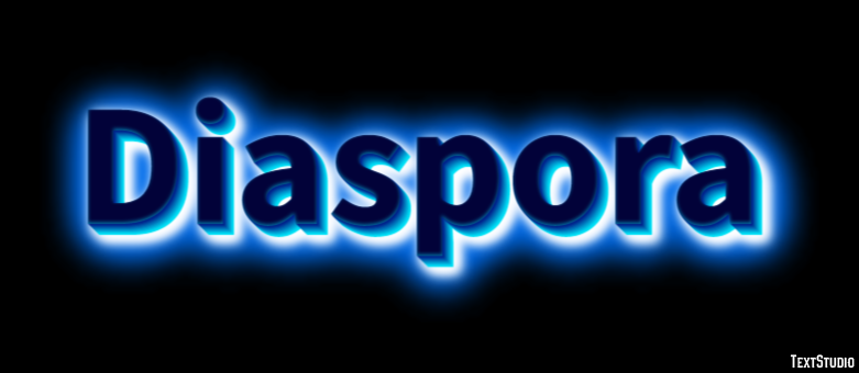 Diaspora Efecto de Texto