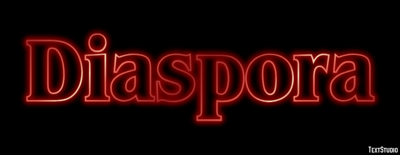 Diaspora Efecto de Texto