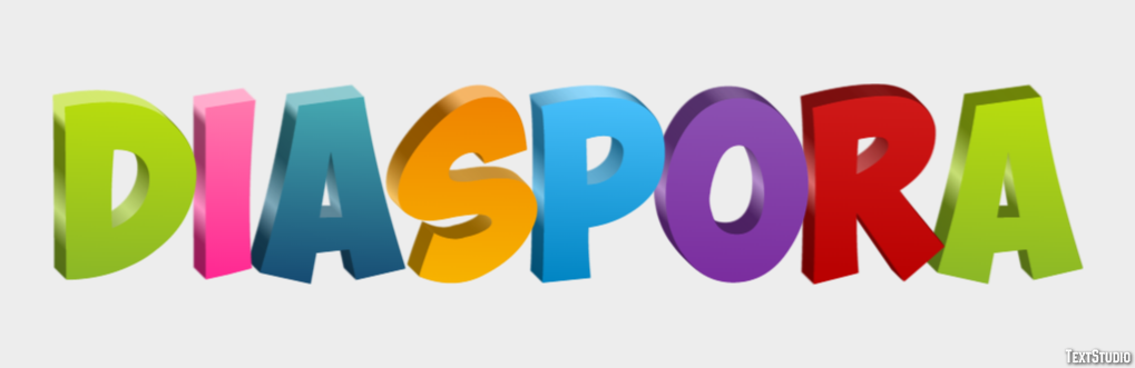 Diaspora Efecto de Texto