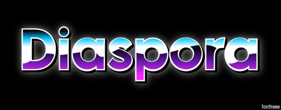 Diaspora Texteffekt