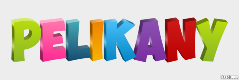Pelikany Efekt tekstowy
