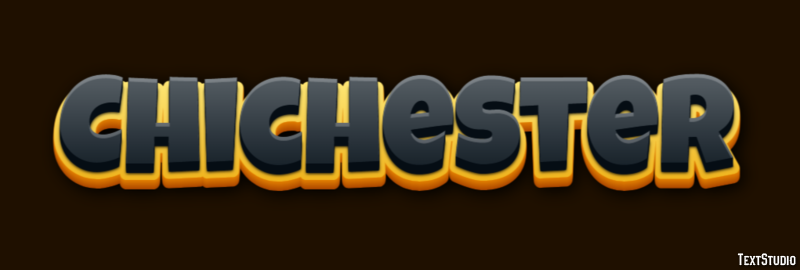 Chichester Эффект текста