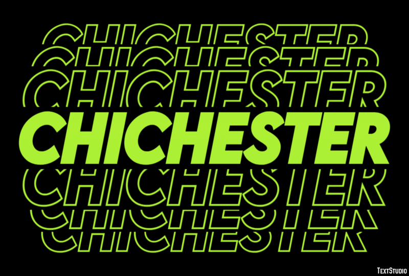 Chichester Efekt tekstowy