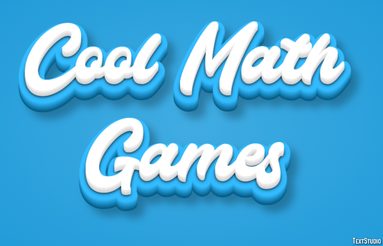 Cool Math Games Text Effect