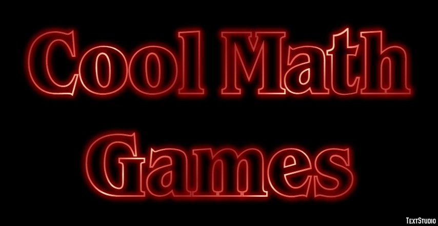 Cool Math Games Text Effect