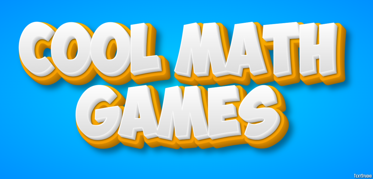Cool Math Games Text Effect