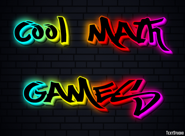 Cool Math Games Text Effect