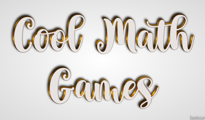 Cool Math Games Text Effect