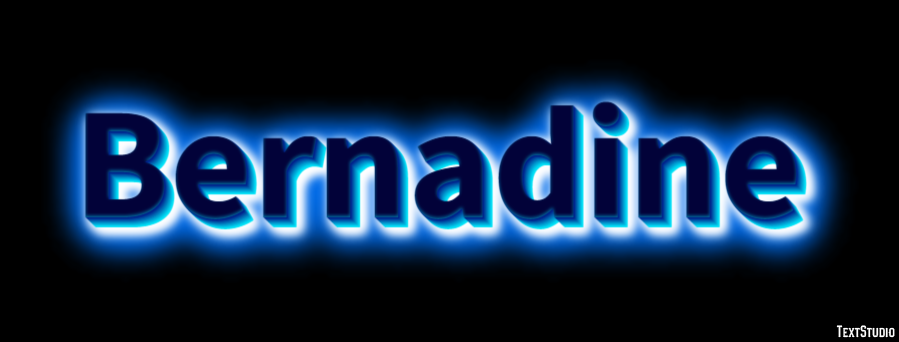Bernadine Text Effect