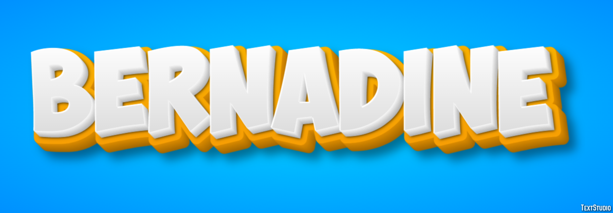 Bernadine Text Effect