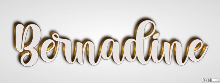 Bernadine Text Effect