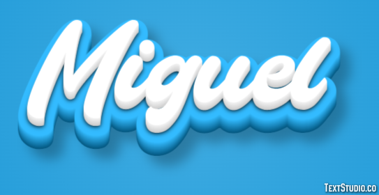 Miguel Texteffekt