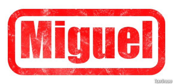 Miguel Texteffekt