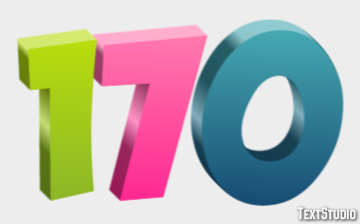 170 Text Effect