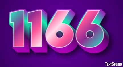 1166 Text Effect