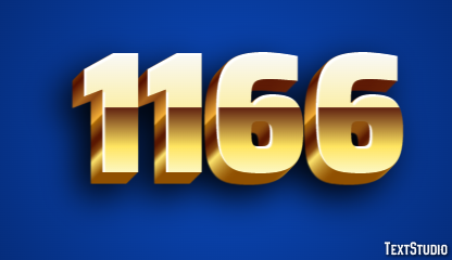 1166 Text Effect