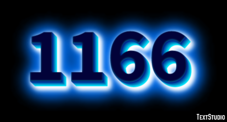 1166 Text Effect