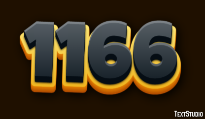1166 Text Effect