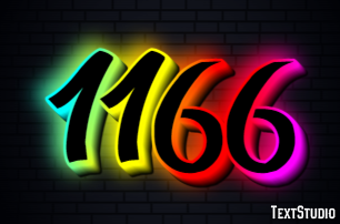 1166 Text Effect