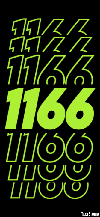 1166 Text Effect