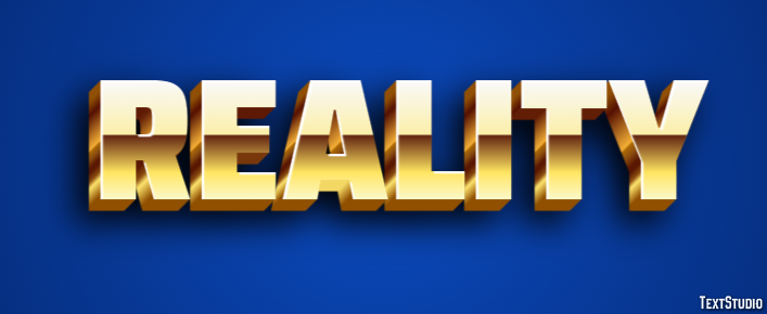 Reality Effet de Texte