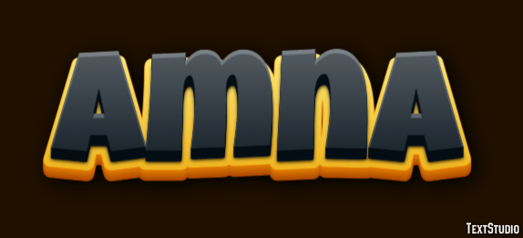 Amna Text Effect
