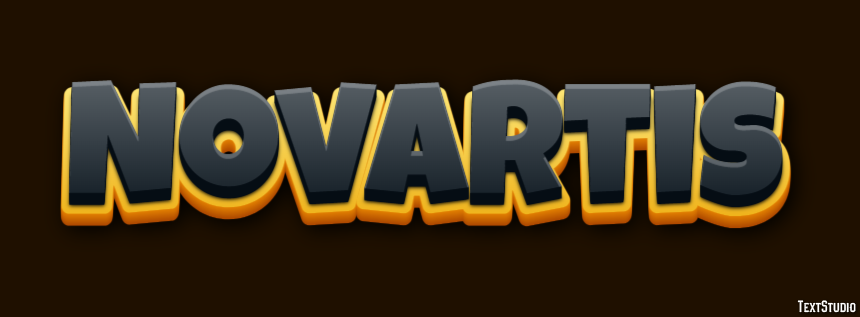 Novartis Text Effect