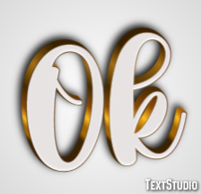 Ok Text Effect