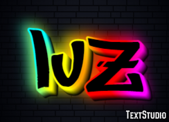 Luz Текстовый эффект