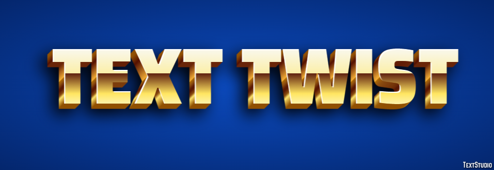 Text Twist Text Effect
